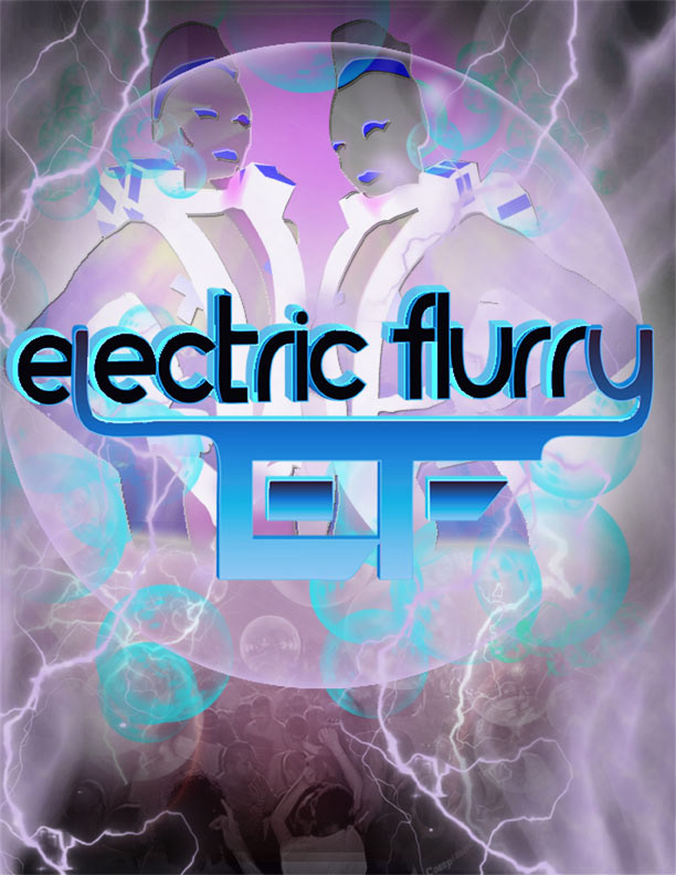 electric flurry Space  design Logo Design