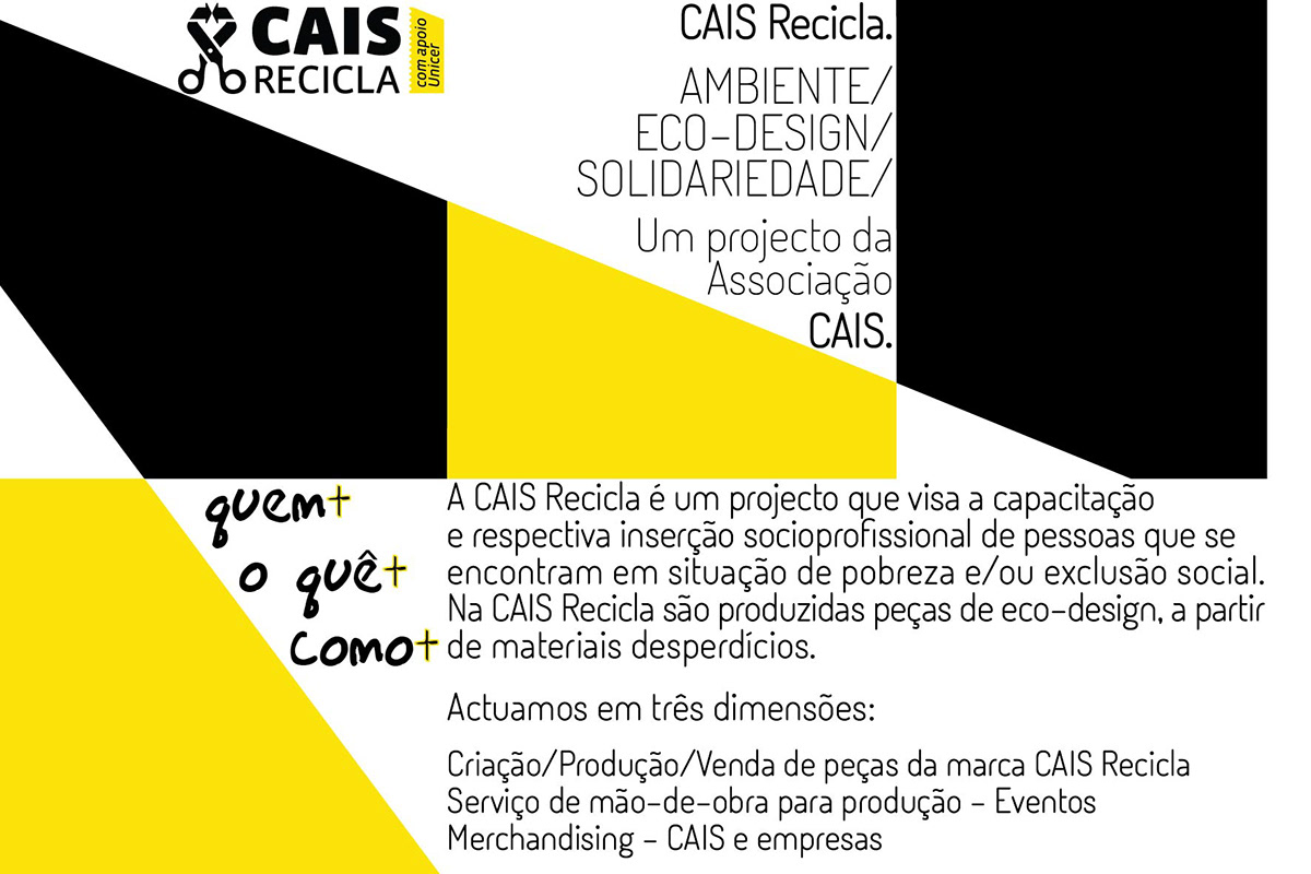 postcards colection CAIS Recicla Associação CAIS