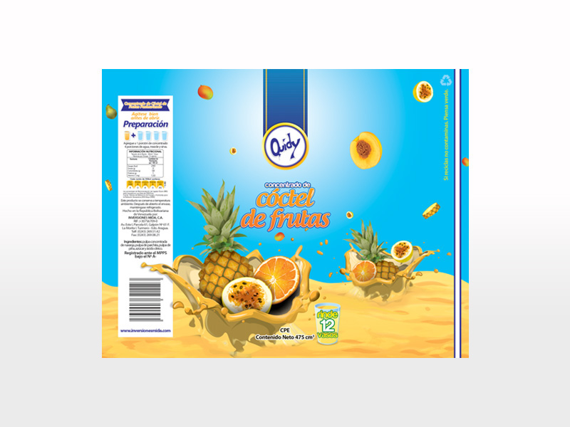 package empaque etiqueta ilustracion vector mesh frutas fruta Fruit print splash marca