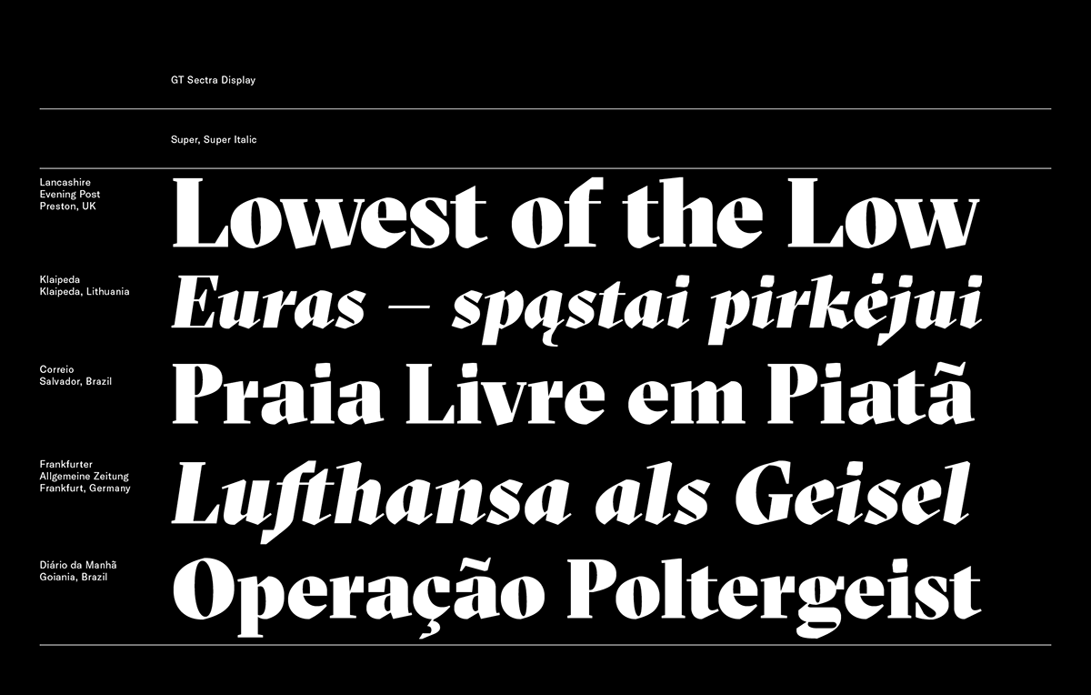 font Typeface serif font family Grilli Type swiss Switzerland