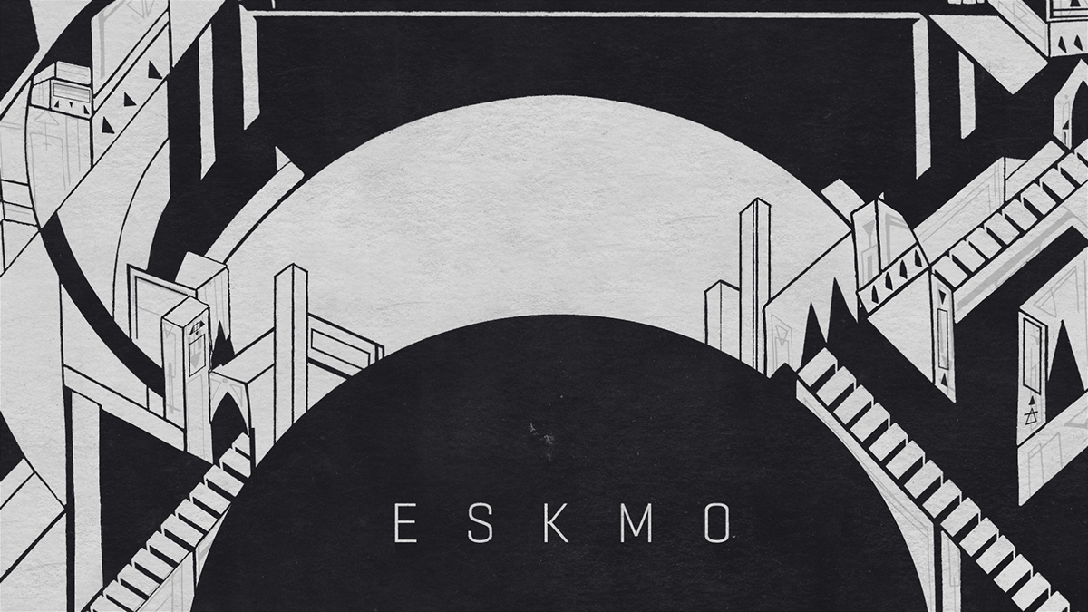 eskmo albumcover Album cover terra sander Dijk aftereffects Ae motion animated motiondesign