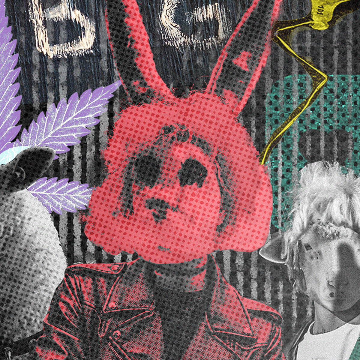 artwork blocparty collage collage art collagedigital posterdesign punk rock