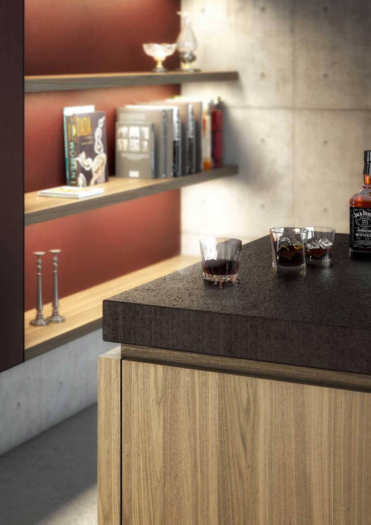 3D 3dmax interiordesign Interior kitchen design cesar rendering Render furniture