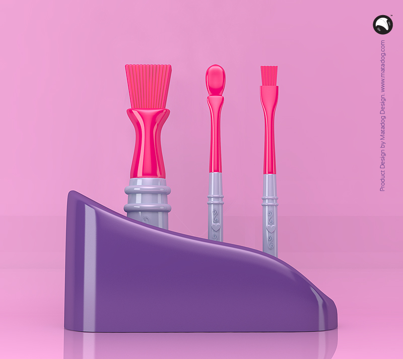 beauty product design  girls beaty set injection