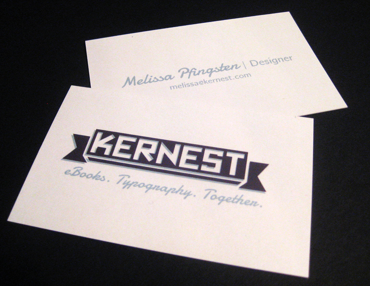 Business Cards student