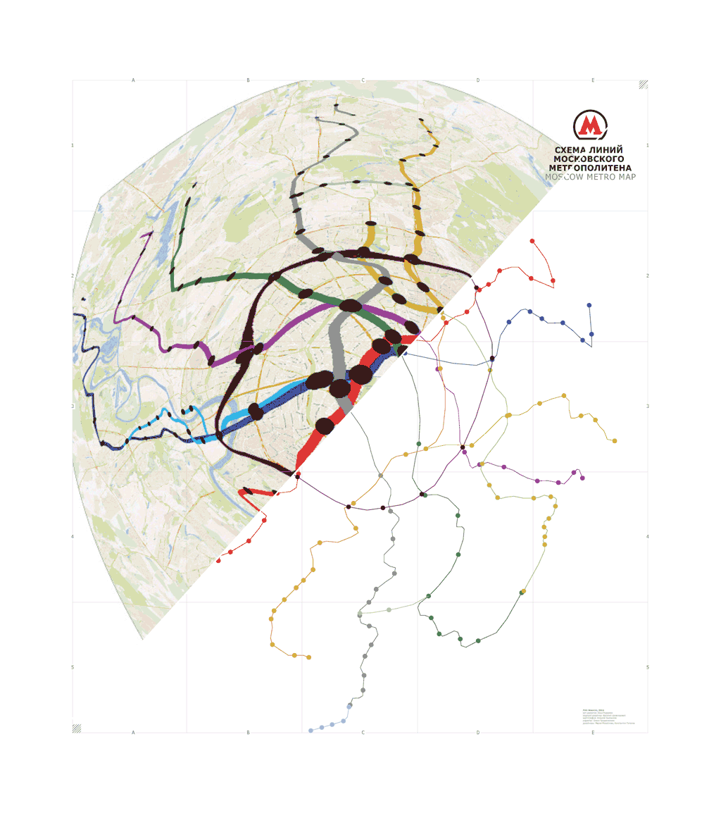 map metro navigation Transport design