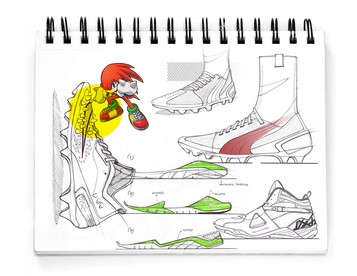 sketching Quintin Williams Q.Designs Compilation art sketchbook paper ink pen sneakers footwear footweardesign pages Style styling 