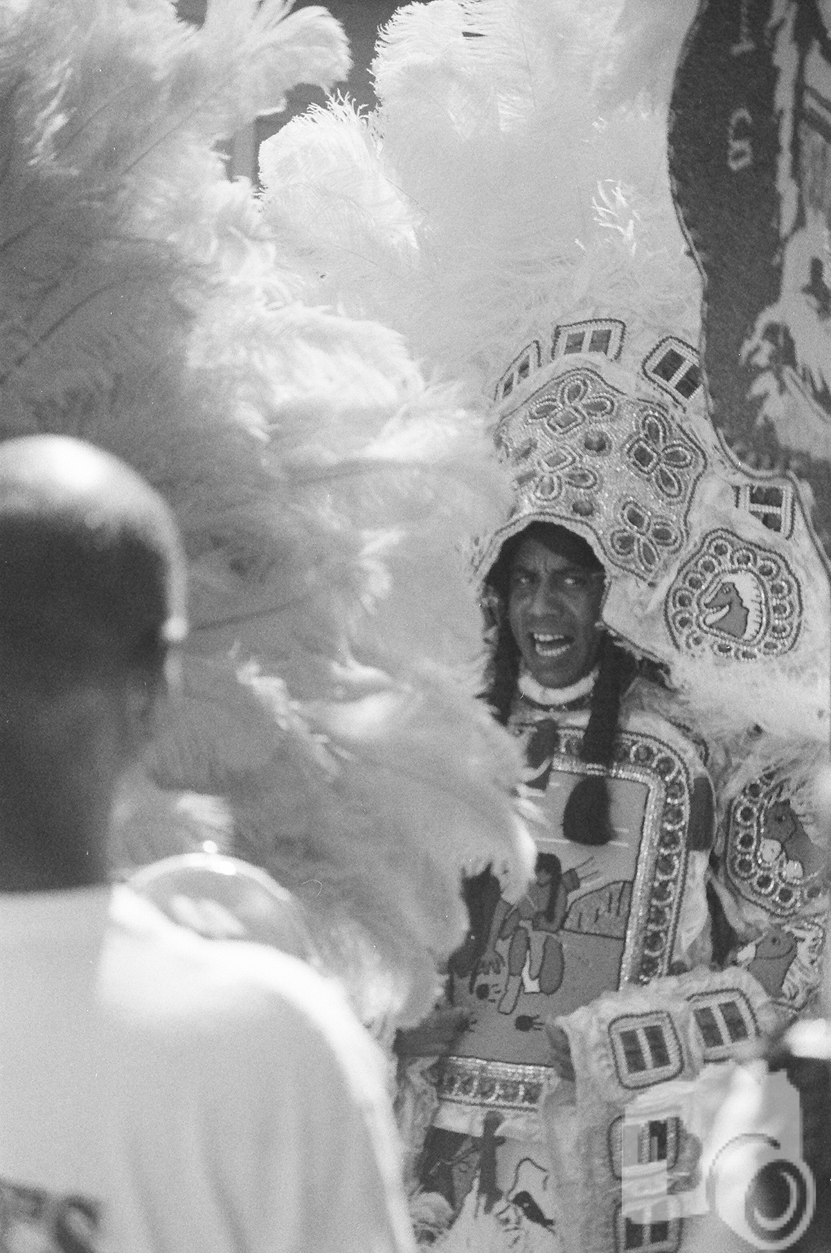 Mardi Gras Indians Super Sunday new orleans louisiana Scanned 35mm film photography