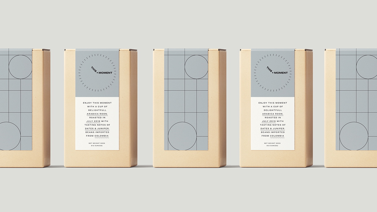 Beautiful brand clock Coffee digital Experience logo Packaging specialty Web