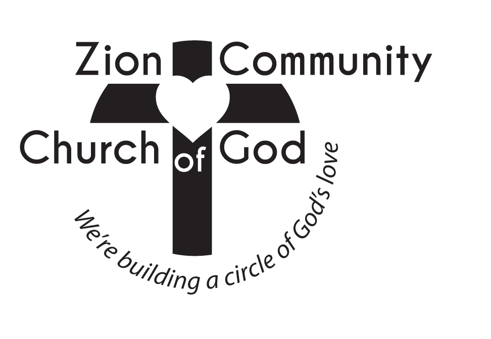 church Logo Design circle cross Love