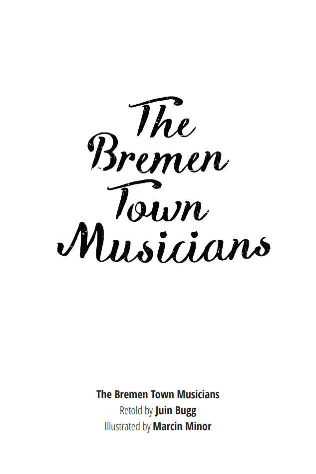Bremen town musicians grimm fairy tale Classic story Us Project