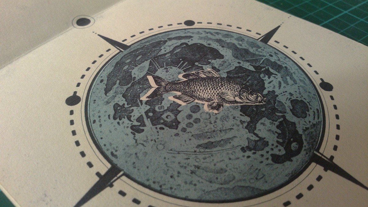 salomone diseño  grafico  libro objeto big fish  Gran  pez  Diana  karaman