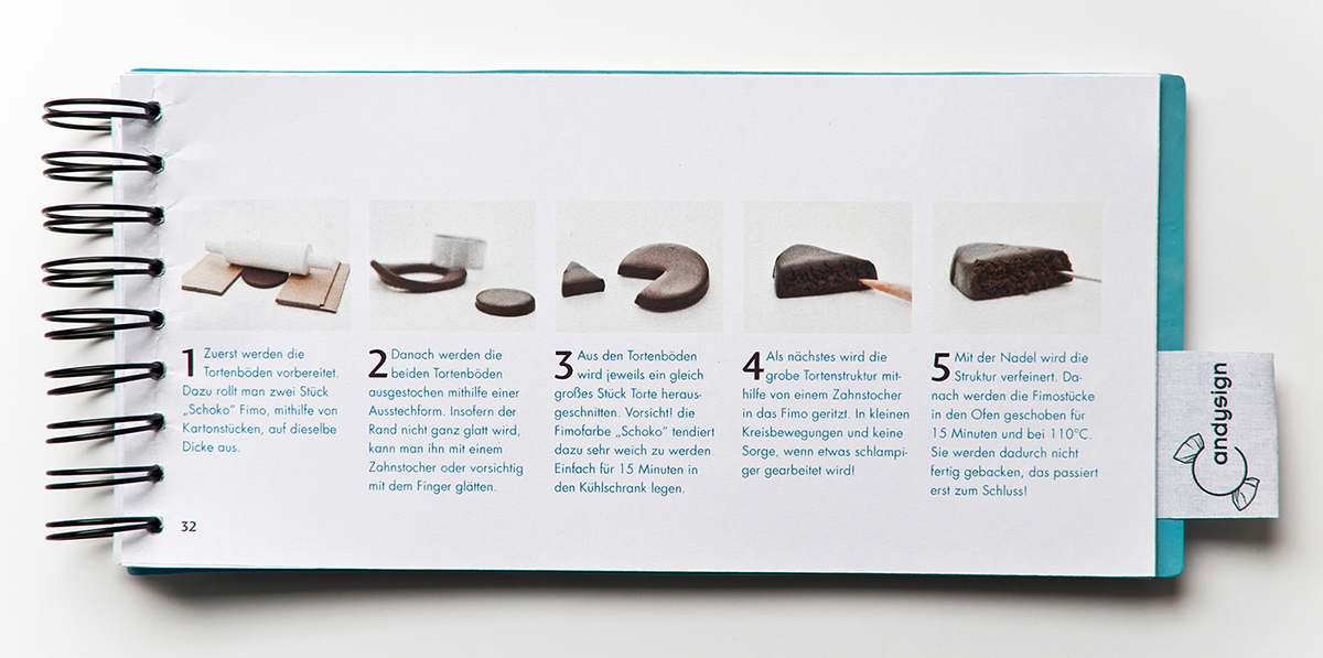 cookery book  fimo jewelry tutorial clay Cook Book vienna wien österreich