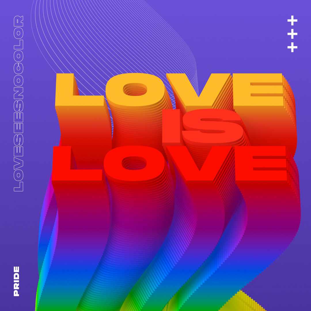after effects cinema 4d gay instagram LGBT Love motion graphics  pride pridemonth rainbow