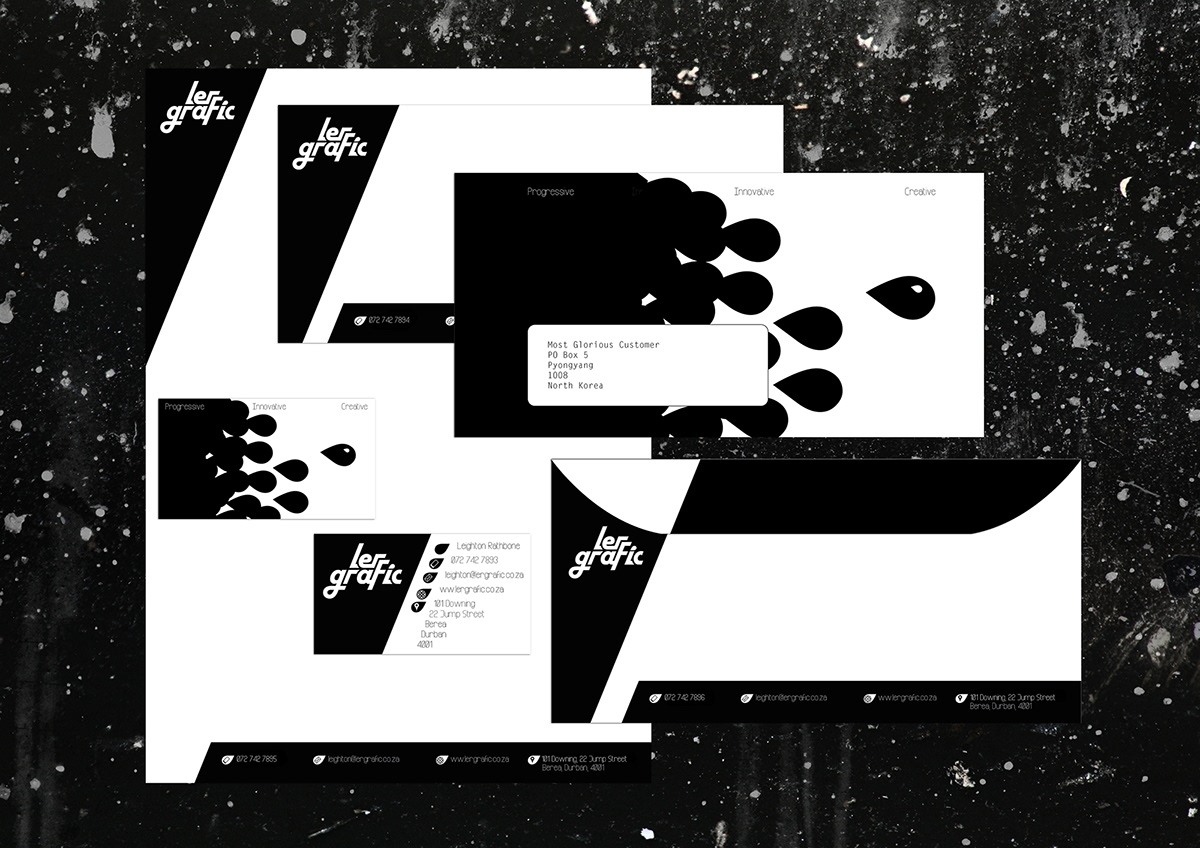 leighton rathbone self branding design clean contemporary progressive minimalist Innovative futurist