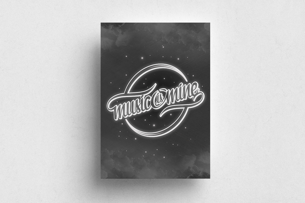 nujabes Album poster art graphic hip hop rap jazz print typo type lettering logo brand track
