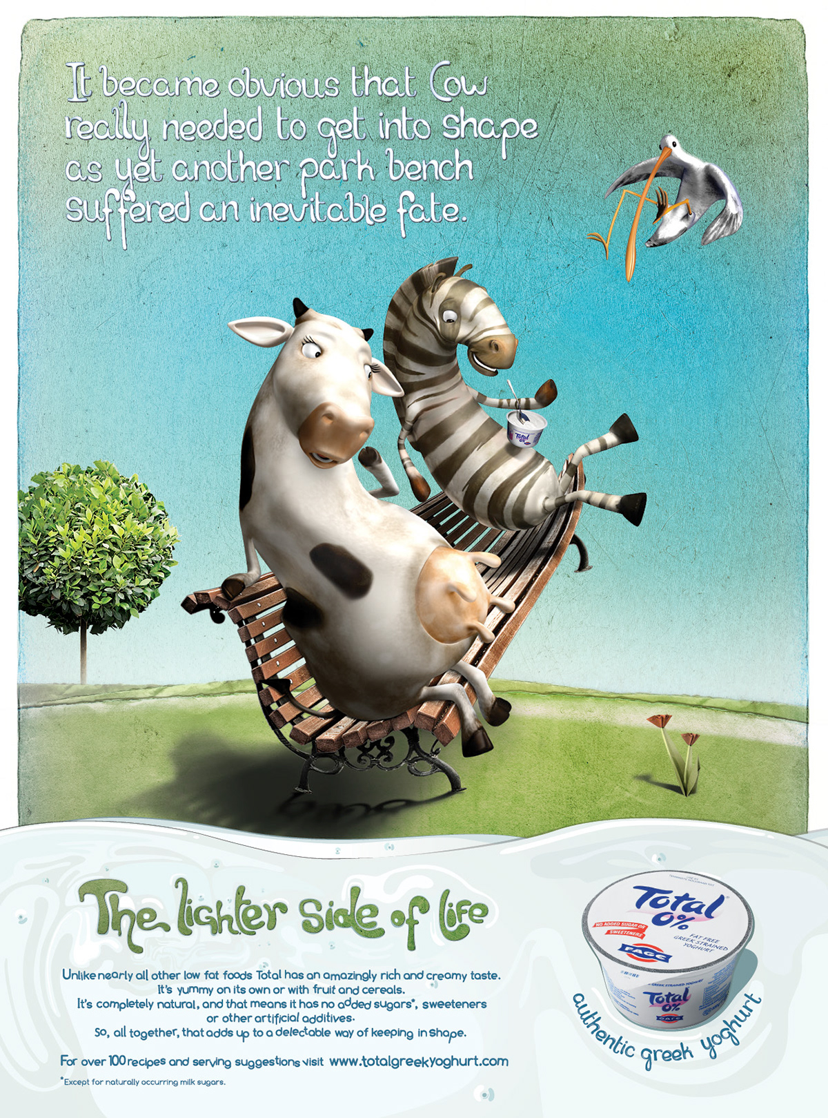 FMCG yoghurt cow and zebra total