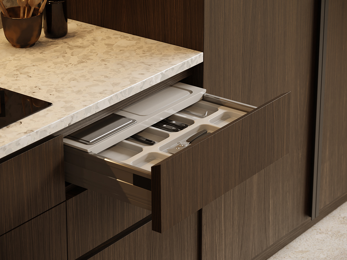 interiordesign CoronaRender  3dsmax kitchen Terrazzo furniture design visualization 3D CG