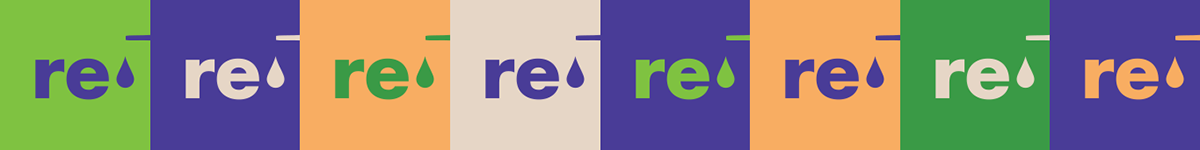 branding  identity logo science drop colorful reagent