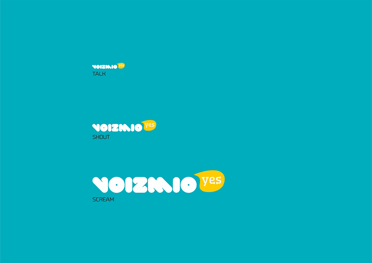 portfolio Telecommunication Voizmio mock-up