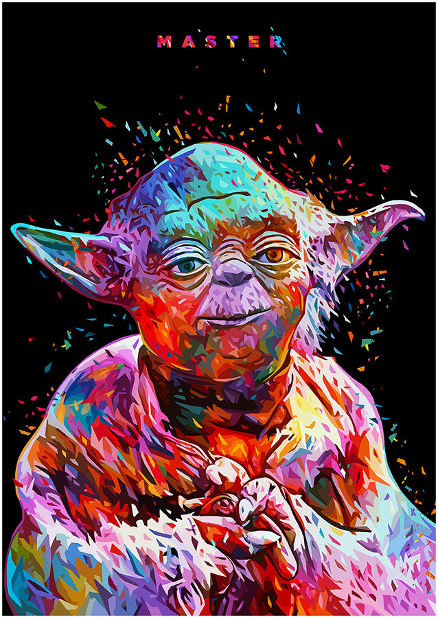 MASTER Star wars best quality art Canvas Home decor wall arts printing