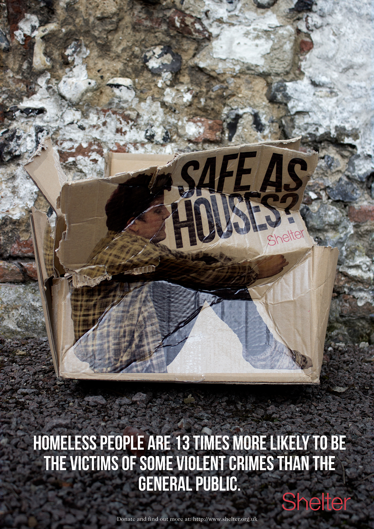 homeless campaign charity shelter awareness dark photo poster