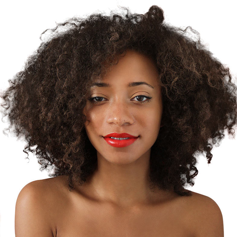 beauty skin african american woman