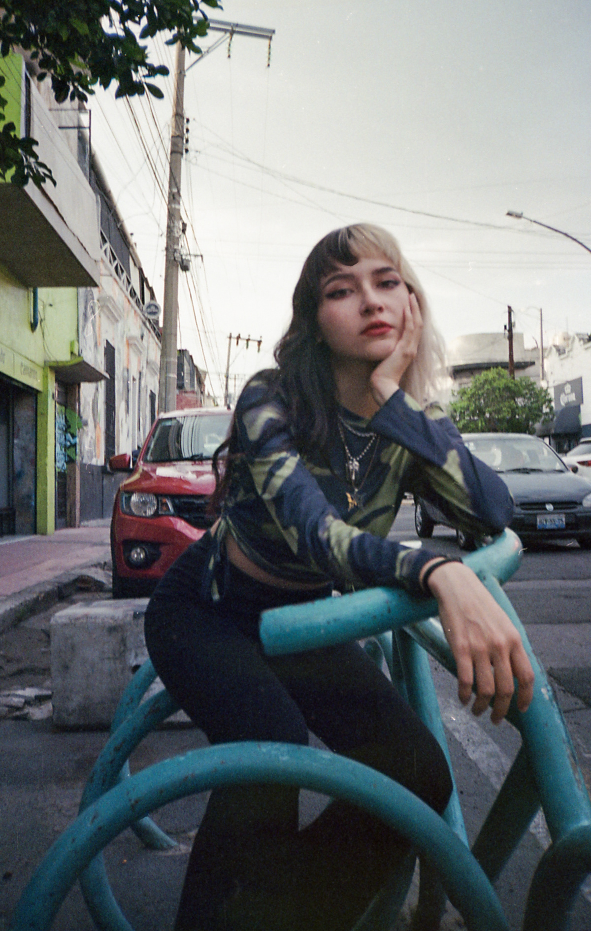 35mm analog photography beauty Film   Fotografia Guadalajara mexico model portrait Street