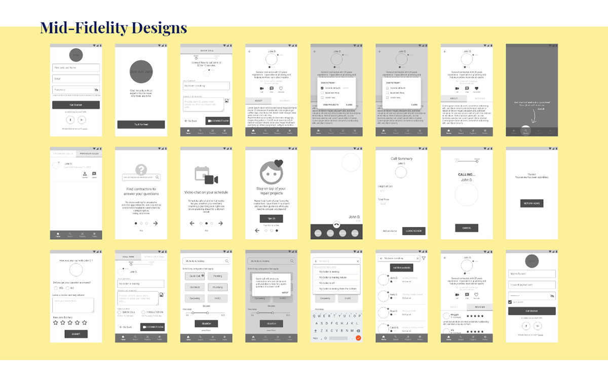 app design Mobile first ui design UX design