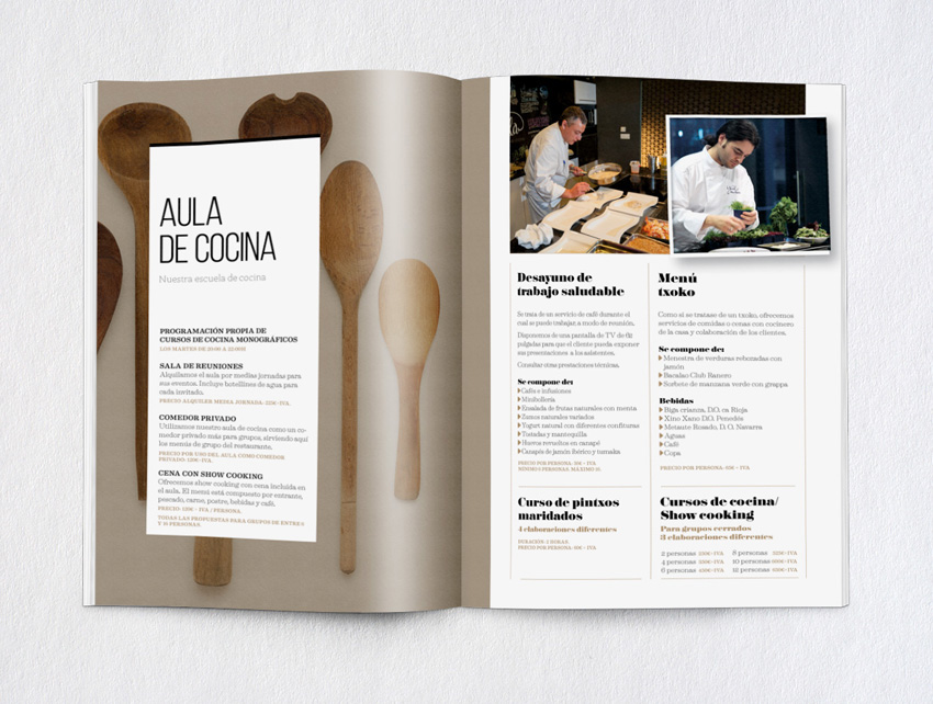 yandiola yan eskola la florinda Hogo yandiola restaurante brochures catering menus
