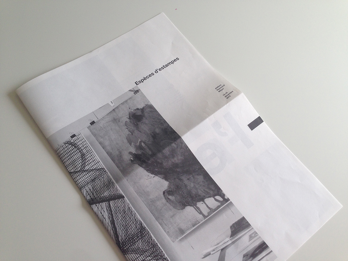 art etching taille-douce journal newspaper swiss helvetica