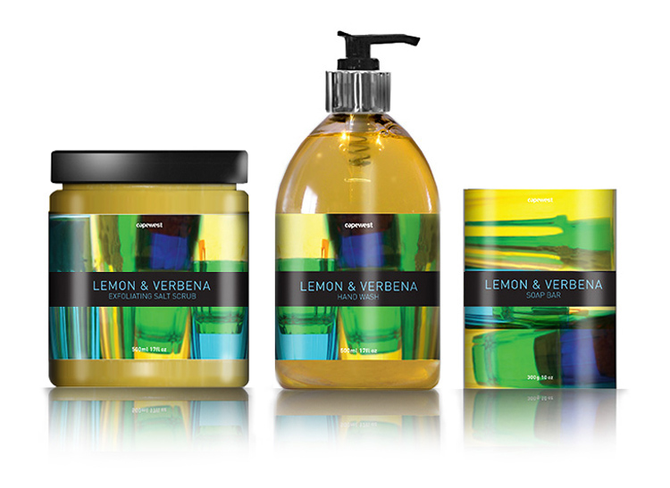 art Retail bath body beauty modern abstract watercolour FMCG bottle jar Sustainable vibrant graphic
