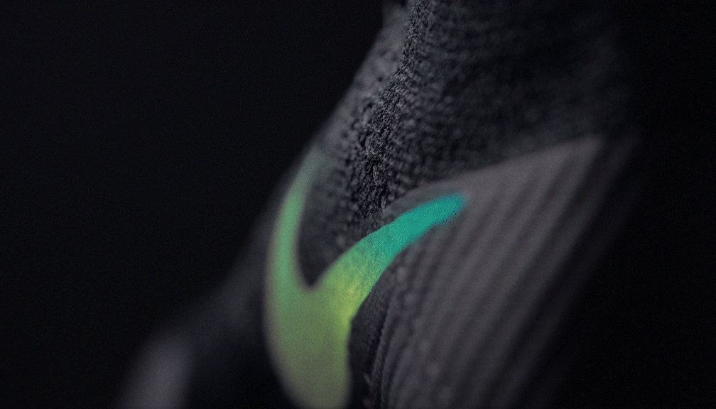 Nike flyknit innovation motion houdini cinema4d Procedural Sportswear sports brand campaign