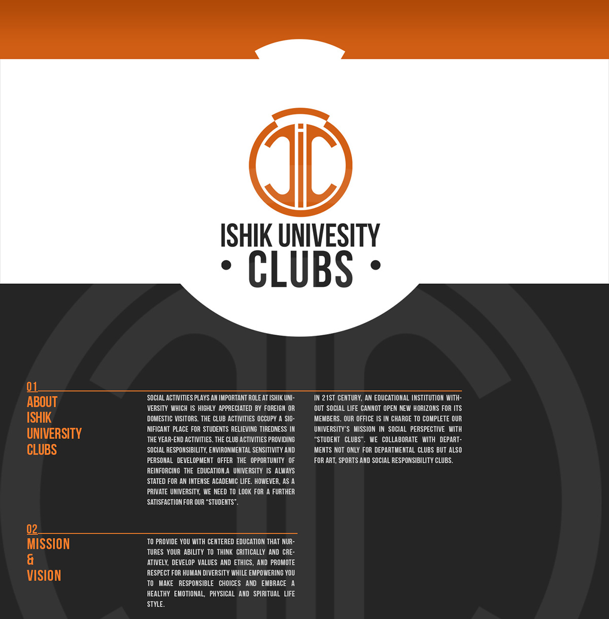 logo graphic trizone erbil   designer ishik university clubs ishik university aminyuns brand University
