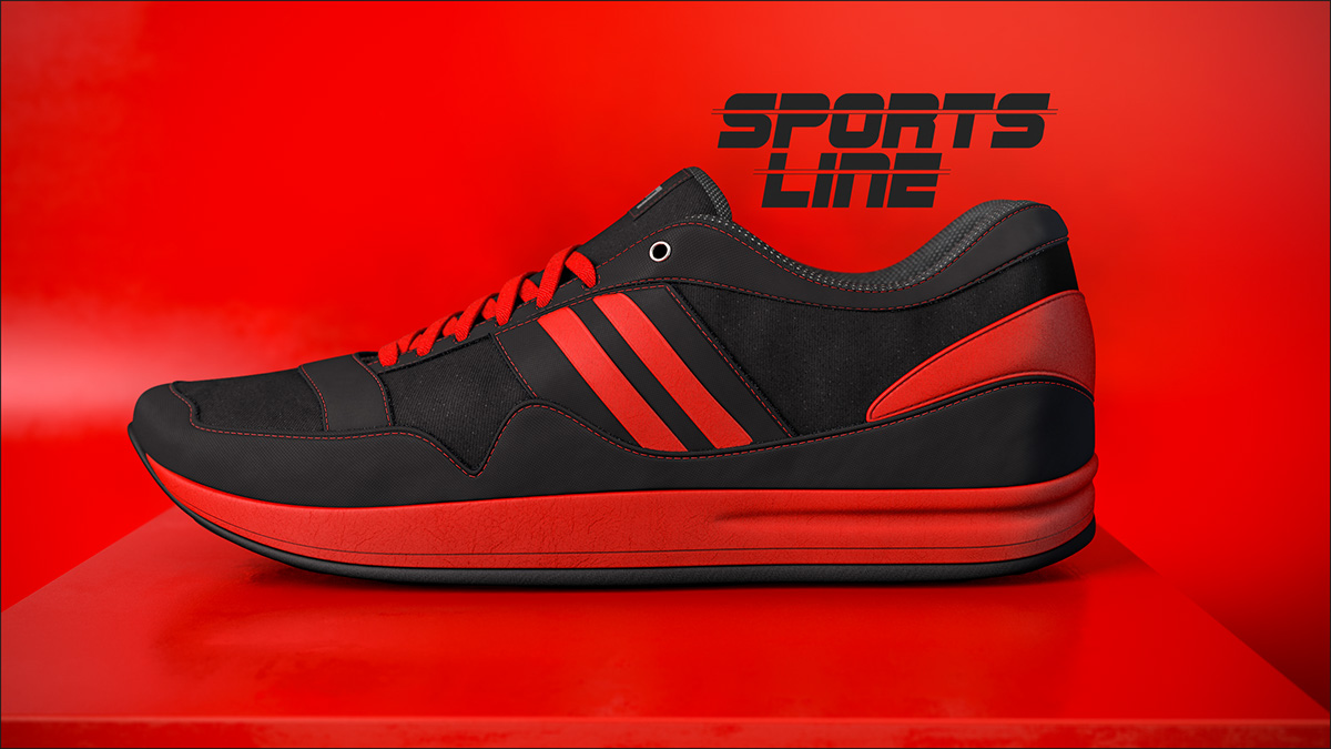 sport shoe sport shoe c4d modeling free turnshuh sport schuh schuh Stoff fabric 3D
