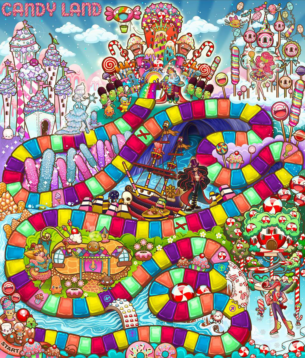 Playing Candyland Online
