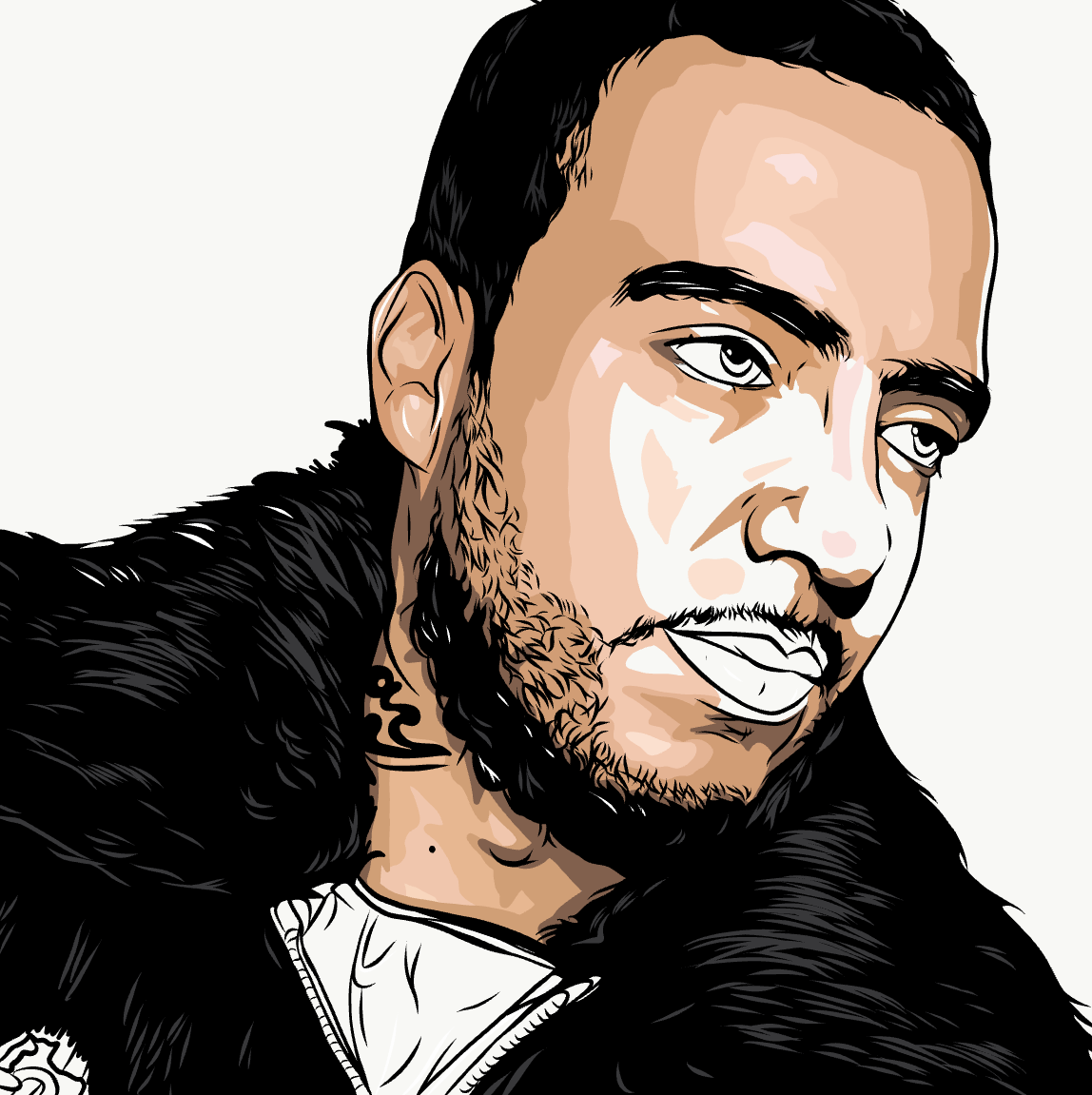 ciroc French Montana frenchmontana coke cokeboys vanilla hiphop unforgetable cool Urban trendy swag crazy dope silly funny graphics design ILLUSTRATION  fresh supreme beard Diddy Pdiddy brand logo