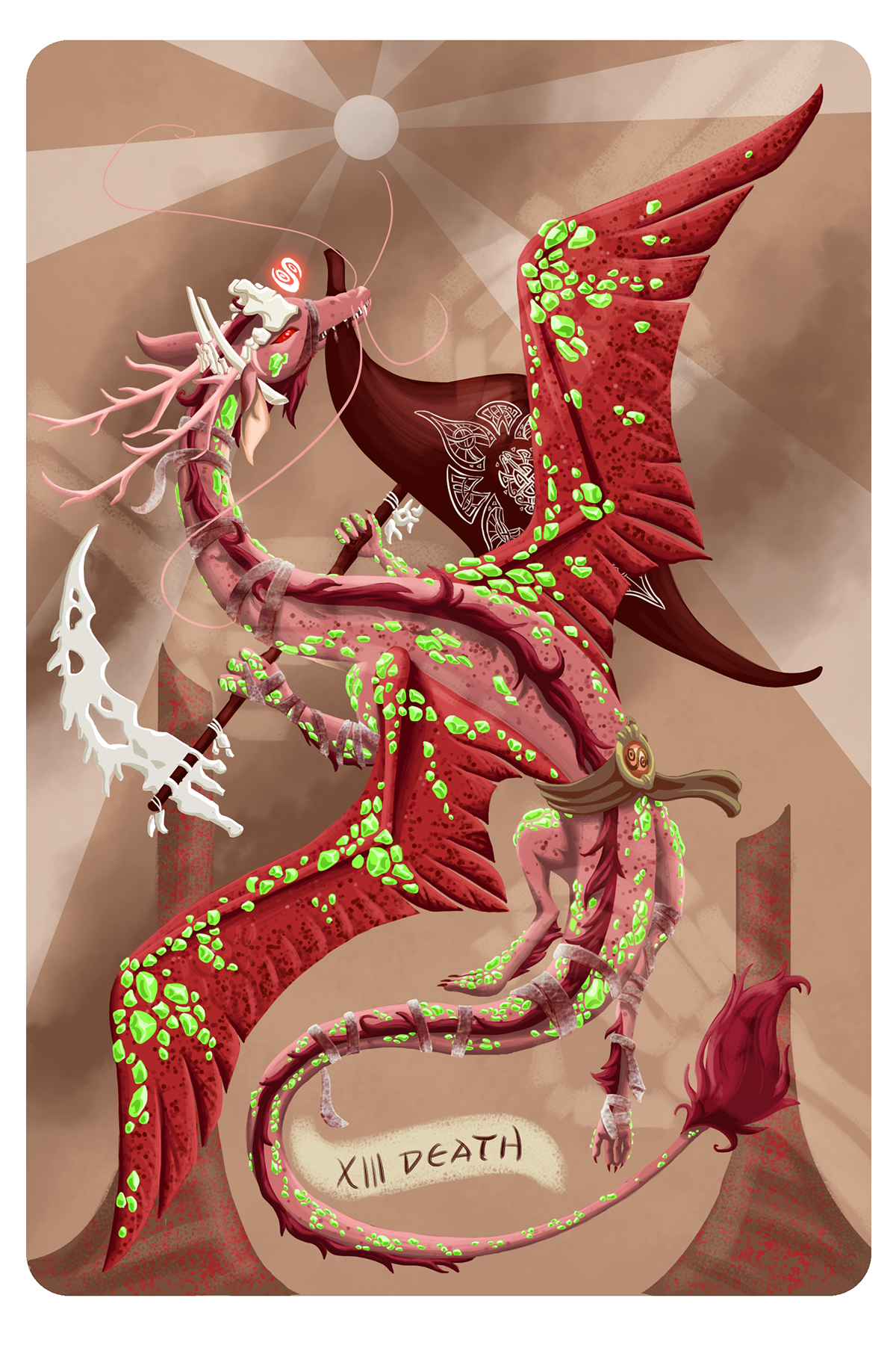 dragons Tarot Cards flight rising tarot fantasy creatures
