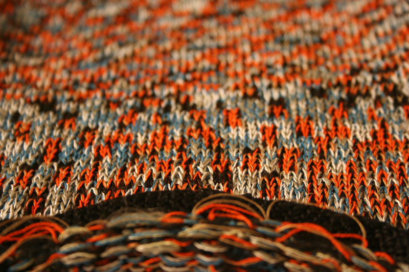 knitting  machine knitting