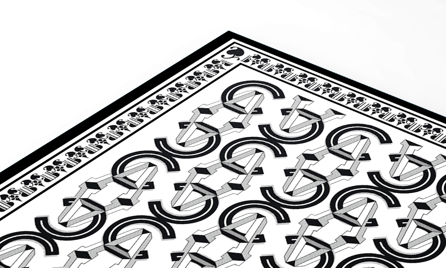  typography Computer arts magazine cover poster frame ornament monogram black Portugal porto graphic fbaup