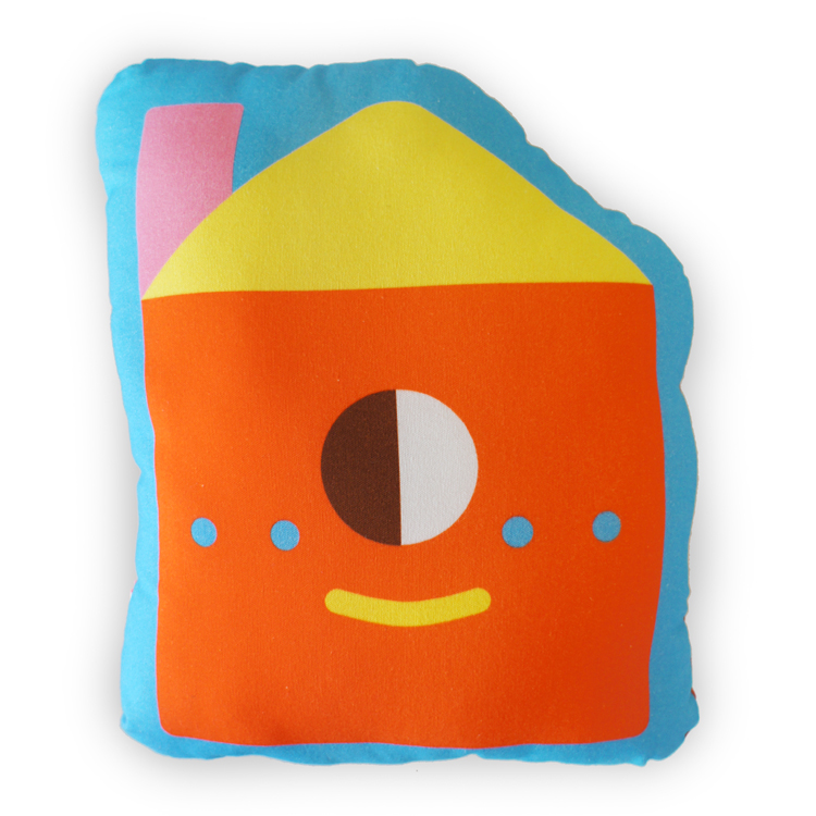 pillows surface design kidsbrand tummietown product design  cute Loulou and Tummie accessoiries