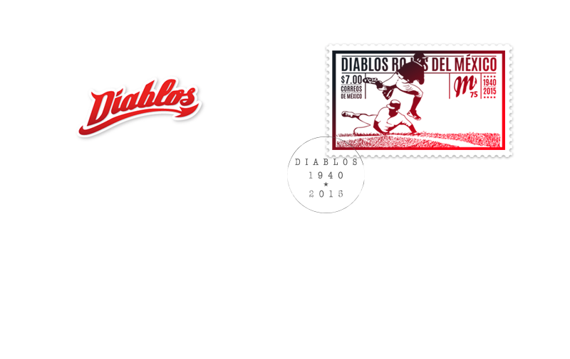 baseball coin 75th Anniversary Diablos Rojos Design stamp oaxaca francisco toledo sketch latte co