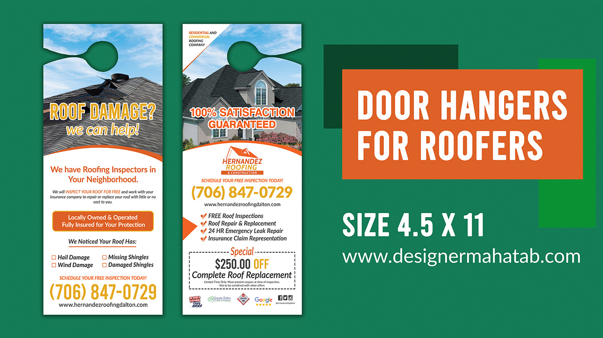 #contractor #Gutters #roofing #roofing_DoorHanger #roofing_Flyer #roofing_Postcard #Siding