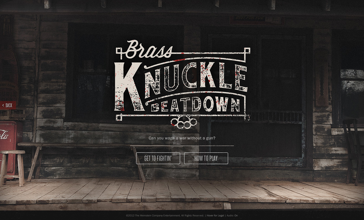 design lawless grunge game live action direction fighting Brass Knuckles