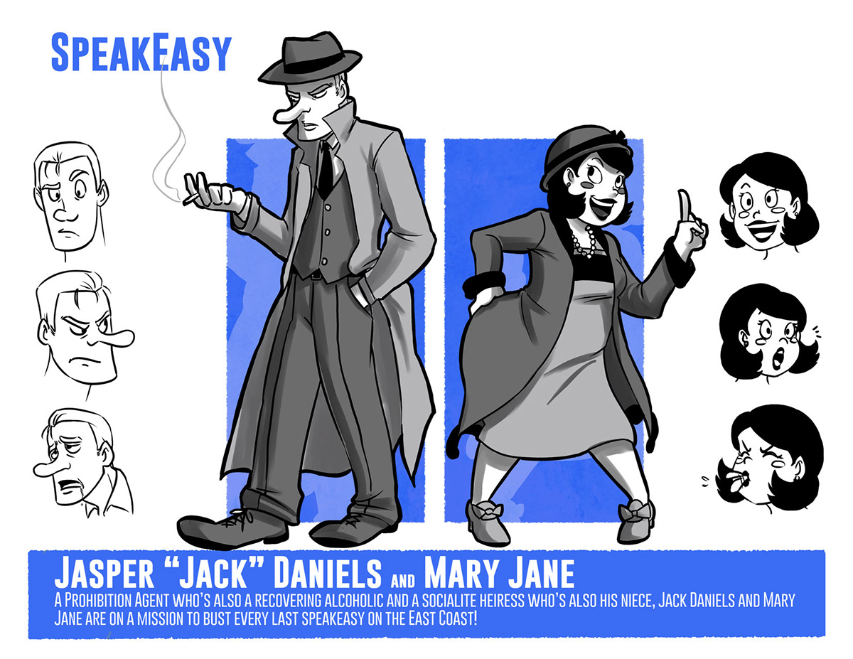 speakeasy comics webcomics historical fiction 1920s flappers prohibition ordinary days anthology comic anthology