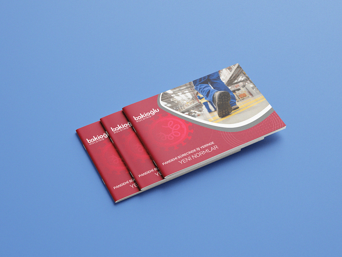 Art Director brand brochure COVid design designer Mockup page pandemi Promotion