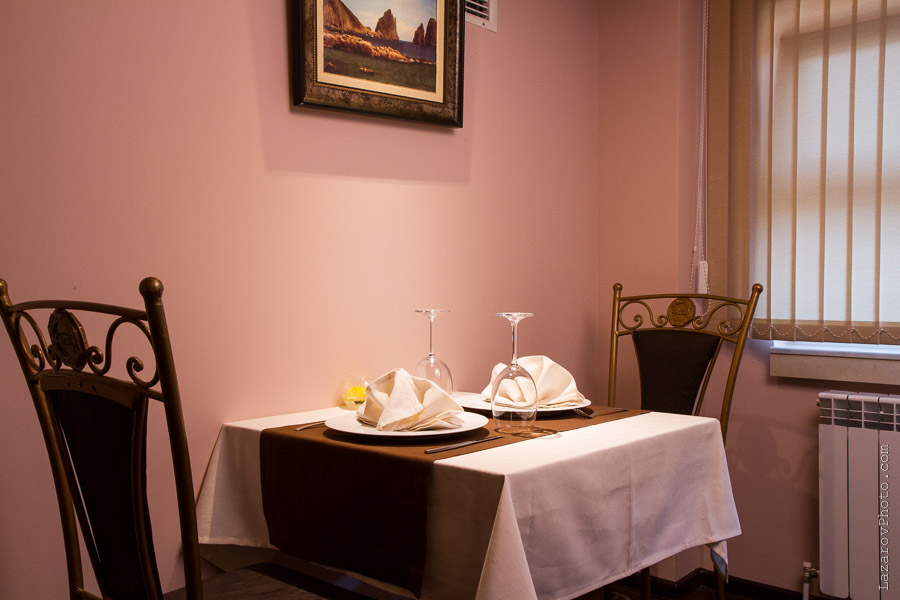 Capri restaurant chef lazarovphoto Interior portrait business Food 