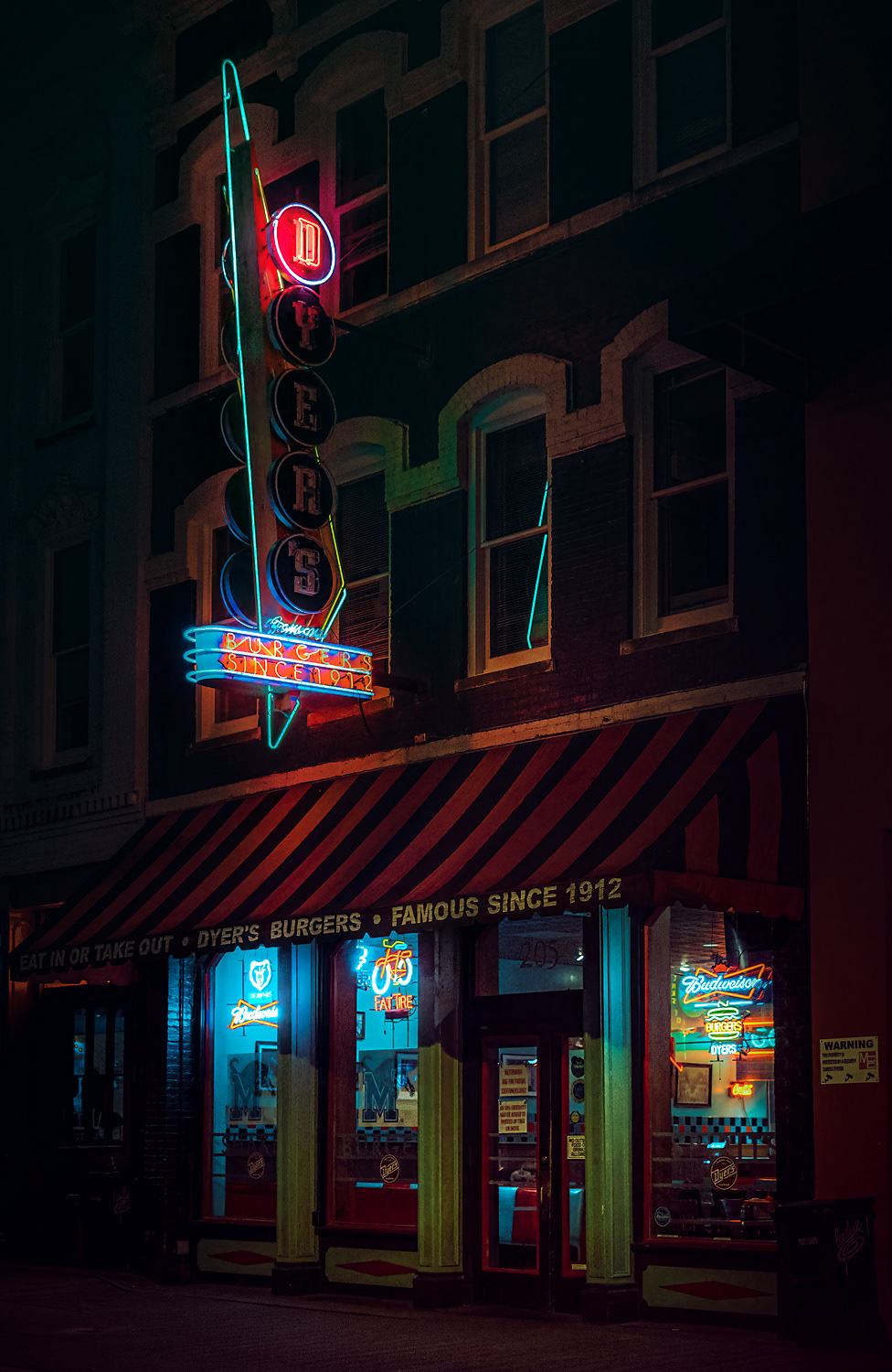 Anthony presley Cinema color Memphis night Photography  surreal Tennessee Urban
