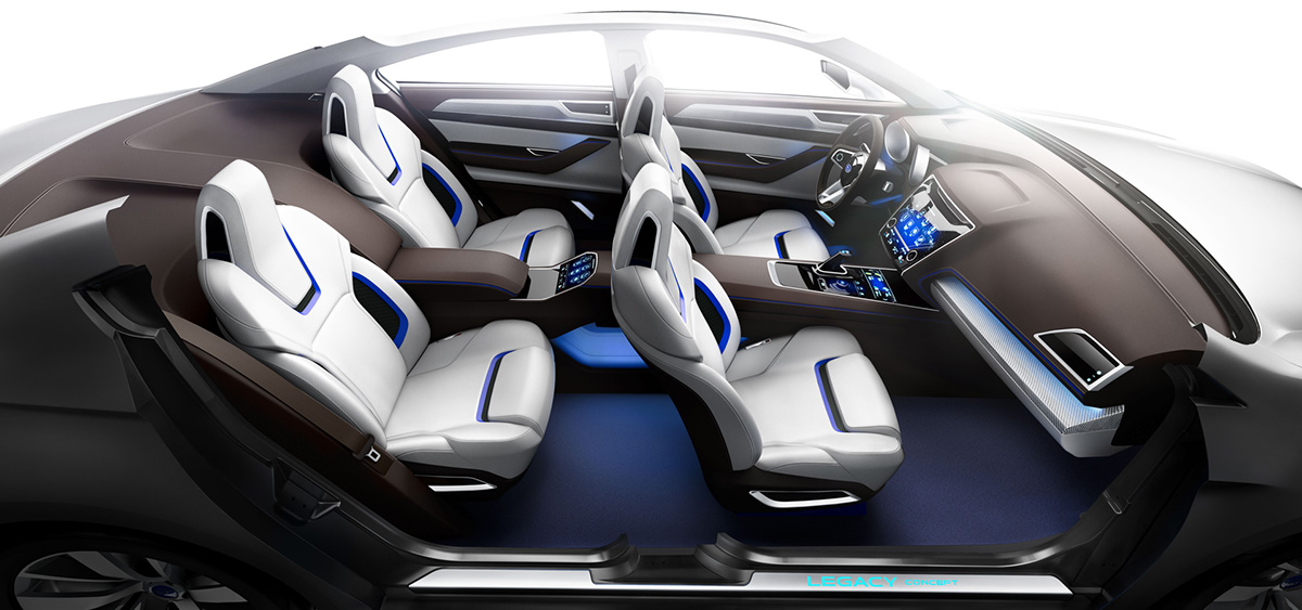 Subaru Global Subaru Legacy Concept car concept car automotive   CGI