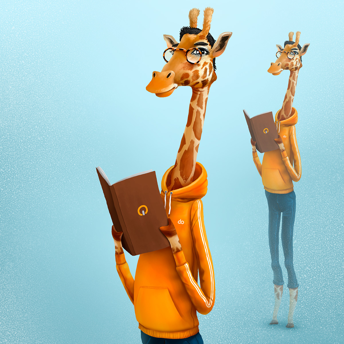 Giraffe Character design